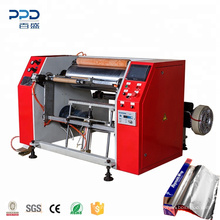 Automatic kitchen aluminium foil rewinding and cutting machine aluminium foil rewinder